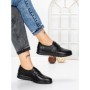 Pantofi Casual Dama din piele naturala 1753Q12 BLACK | STEPHANO