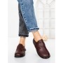 Pantofi Casual Dama din piele naturala 3207Q08 WINE | BERLINER