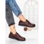 Pantofi Casual Dama din piele naturala 3207Q08 WINE | BERLINER