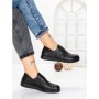 Pantofi Casual Dama din piele naturala 3207Q08 BLACK | BERLINER