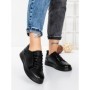 Pantofi Casual Dama din piele naturala 3113Q02 BLACK | STEPHANO