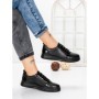 Pantofi Casual Dama din piele naturala 3113Q02 BLACK | STEPHANO