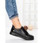 Pantofi Casual Dama din piele naturala 3113Q02 BLACK | STEPHANO