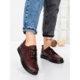Pantofi Casual Dama din piele naturala 3113Q02 WINE | STEPHANO