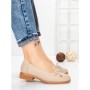 Balerini Dama din piele naturala 3651 APRICOT | BERLINER