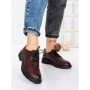 Pantofi Casual Dama din piele naturala 3218Q05 WINE | BERLINER