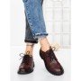 Pantofi Casual Dama din piele naturala 3218Q05 WINE | BERLINER