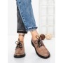 Pantofi Casual Dama din piele naturala 3218Q05 CAMEL | BERLINER