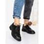 Pantofi Casual Dama din piele naturala 3218Q05 BLACK | BERLINER