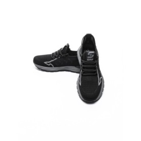 Pantofi Sport Barbati din piele naturala D033 BLACK | MELS