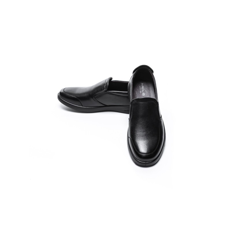 Mocasini Barbati din piele naturala 65772 BLACK | MELS