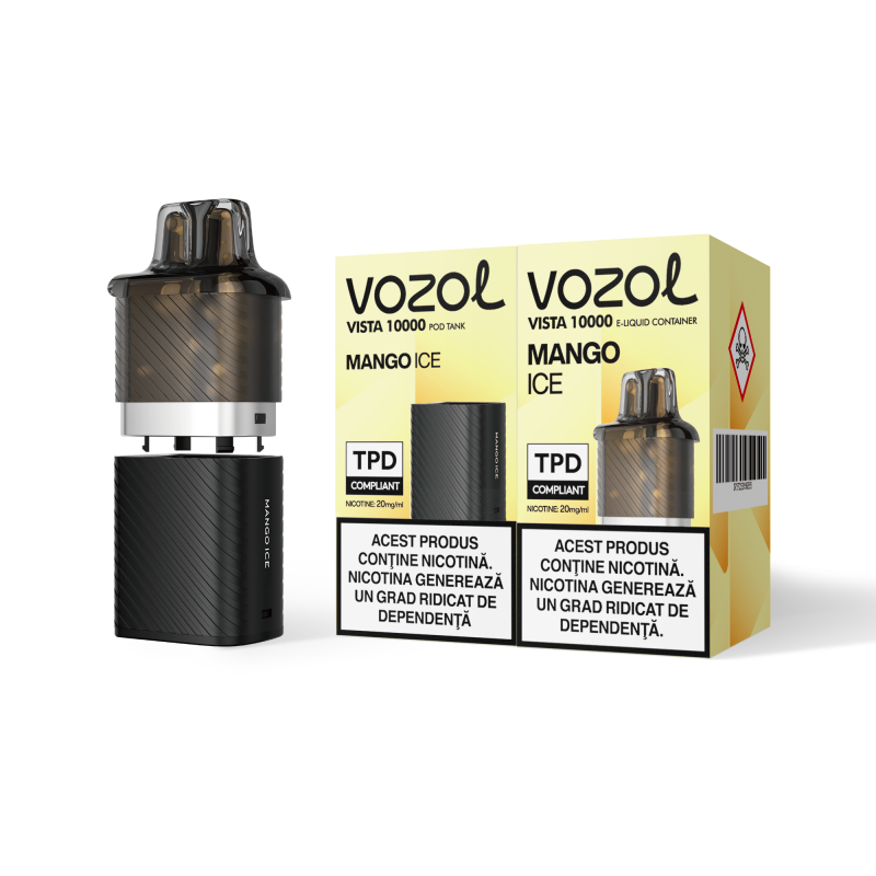 Narghilea electronica reincarcabila FLACON VISTA PLUG MANGO ICE | GALASUN