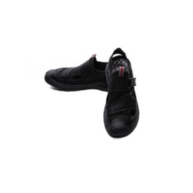 Sandale Barbati din piele naturala 2311 BLACK | MELS