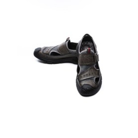 Sandale Barbati din piele naturala 2311 GREY | MELS