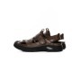 Sandale Barbati din piele naturala 2311 BROWN | MELS