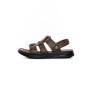 Sandale Barbati din piele naturala 95017 GREY | MELS