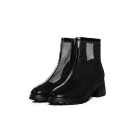 Ghete Dama din piele naturala 329 BLACK | FORMAZIONE