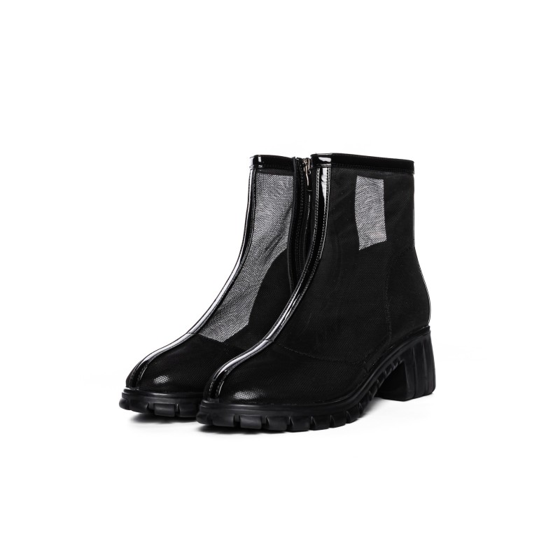 Ghete Dama din piele naturala 329 BLACK | FORMAZIONE