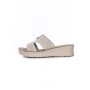 Papuci Dama din piele naturala 71-22 CREAM | FORMAZIONE