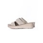 Papuci Dama din piele naturala 71-22 CREAM | FORMAZIONE