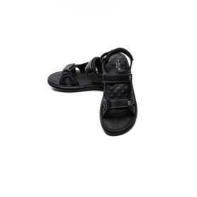 Sandale Barbati din piele naturala J24 BLACK | MELS