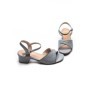 Sandale Dama din piele naturala 22068 BLUE | FORMAZIONE