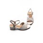 Sandale Dama din piele naturala 22068 CREAM | FORMAZIONE