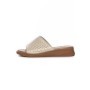 Papuci Dama din piele naturala 22102 CREAM | FORMAZIONE