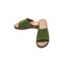 Papuci Dama din piele naturala 22102 GREEN | FORMAZIONE