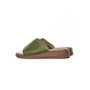 Papuci Dama din piele naturala 22102 GREEN | FORMAZIONE
