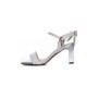 Pantofi cu toc din piele naturala 1299-5 SILVER | FORMAZIONE