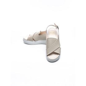 Sandale Dama din piele naturala K248-1 CREAM | FORMAZIONE
