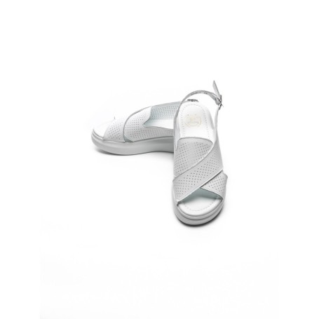 Sandale Dama din piele naturala K248-1 WHITE | FORMAZIONE