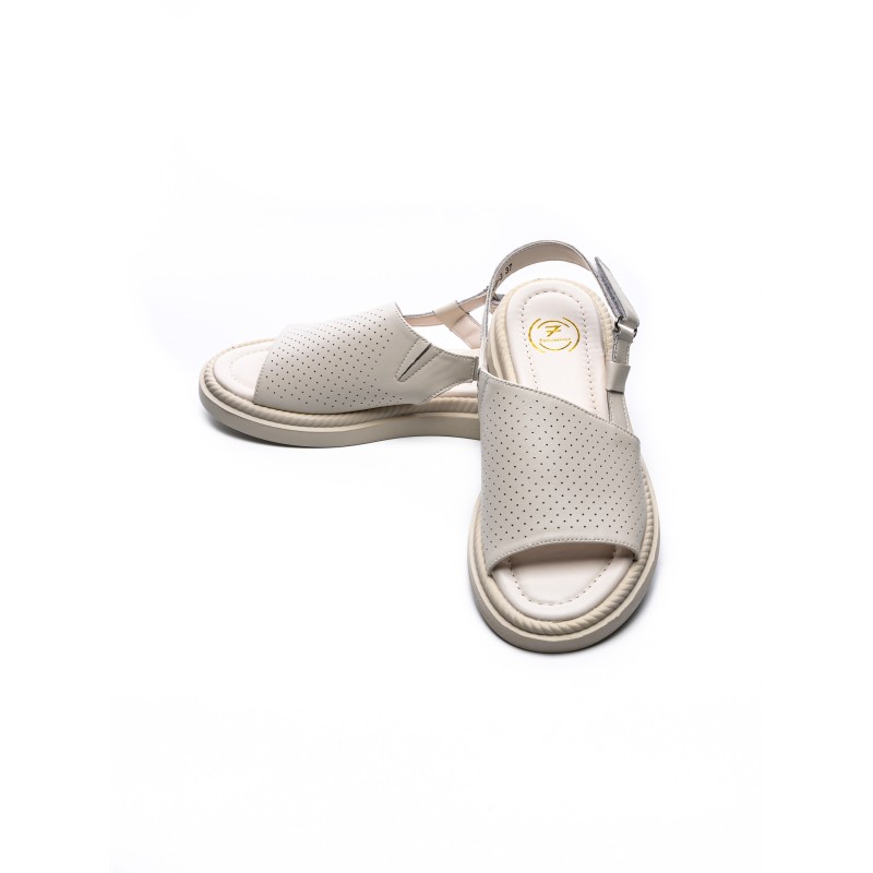 Sandale Dama din piele naturala K246-3 CREAM | FORMAZIONE