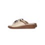 Papuci Dama din piele naturala 26638 CREAM | FORMAZIONE