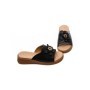 Papuci Dama din piele naturala 26638 BLACK | FORMAZIONE