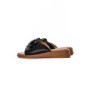 Papuci Dama din piele naturala 26638 BLACK | FORMAZIONE