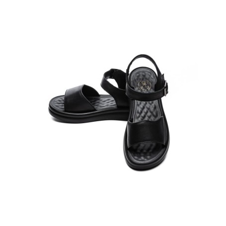 Sandale Dama din piele naturala 28-50 BLACK | FORMAZIONE