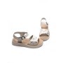 Sandale Dama din piele naturala 28-38 CREAM | FORMAZIONE