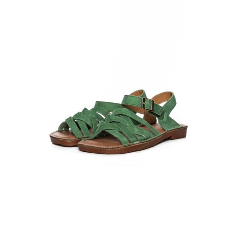Sandale Dama din piele naturala 1586 GREEN | FORMAZIONE