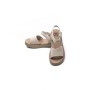 Sandale Dama din piele naturala 246612 CREAM | FORMAZIONE