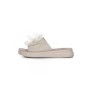 Papuci Dama din piele naturala 28-31 CREAM | FORMAZIONE