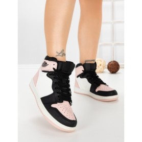 Pantofi Sport Dama CT2020C15-8 ROSA-BLANCO-NEGRO | STEPS HIGHER