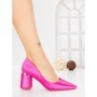 Pantofi cu Toc Gros G60-11 FUSHIA | FESTISIMO