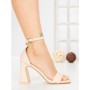 Sandale Dama cu Toc Gros JJ23-31 BEIGE | FESTISIMO