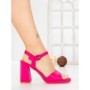 Sandale Dama cu Toc Gros G2432 FUSHIA | FESTISIMO