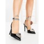 Pantofi Stiletto 8N25-25 BLACK | CINK ME