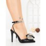 Pantofi Stiletto 8N25-25 BLACK | CINK ME