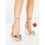 Pantofi Stiletto 8N25-25 GOLD | CINK ME