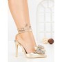 Pantofi Stiletto 8N25-25 GOLD | CINK ME